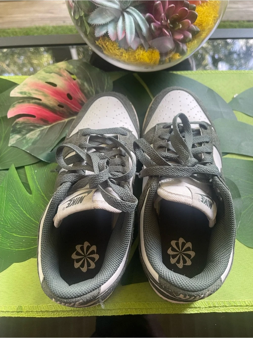 Nike Black and White Low-Top Sneakers